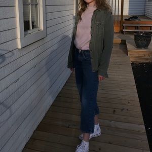 American eagle olive shirt